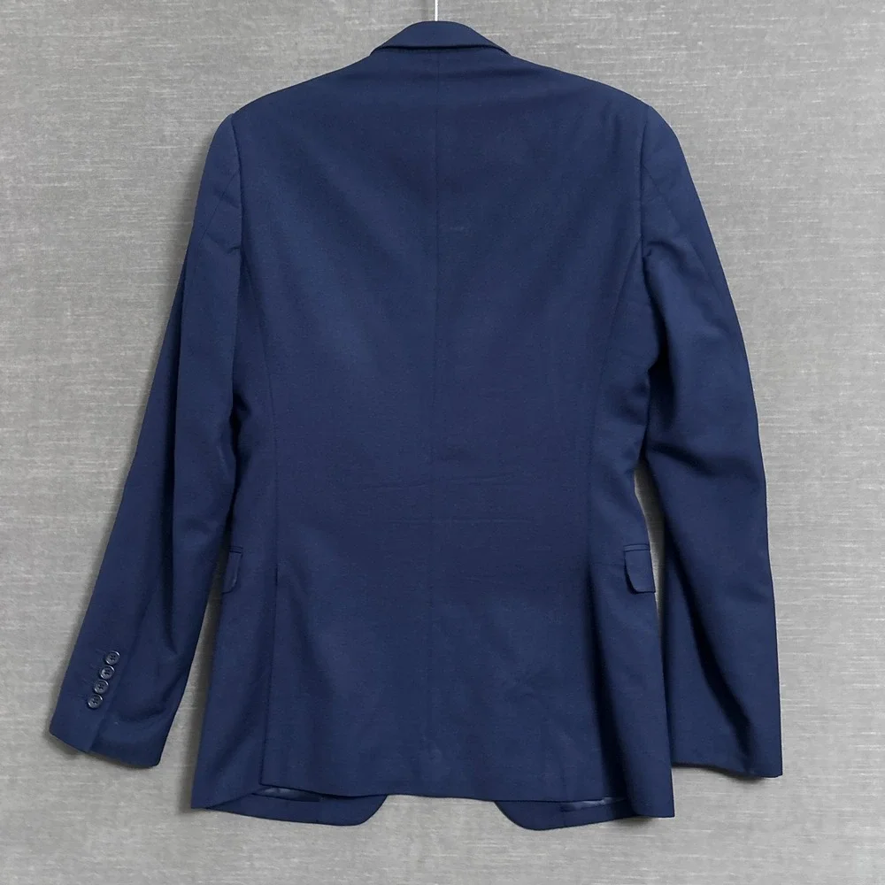 Egara Sport Coat 36L Extra Slim Fit Blazer Jacket Classic Casual‎ Preppy Party